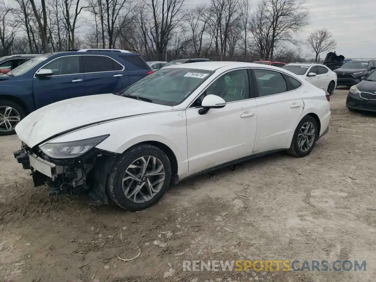1 fotografías del automóvil dañado KMHL64JA5PA293985 HYUNDAI SONATA 2023