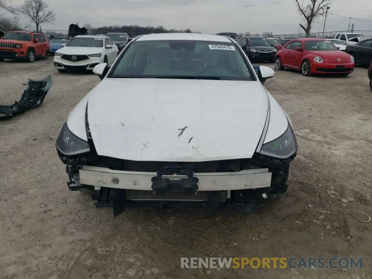 5 fotografías del automóvil dañado KMHL64JA5PA293985 HYUNDAI SONATA 2023