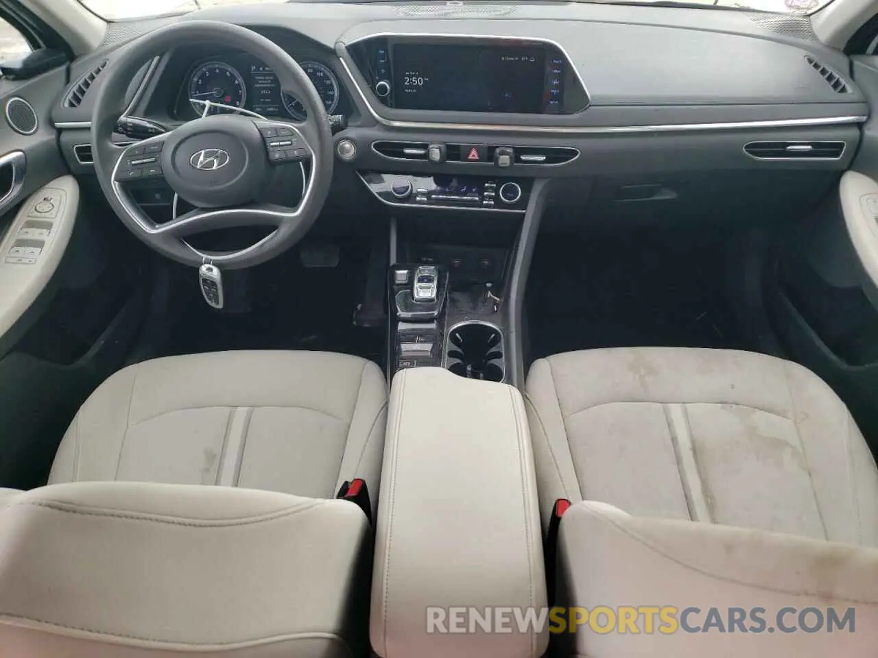 8 fotografías del automóvil dañado KMHL64JA5PA293985 HYUNDAI SONATA 2023