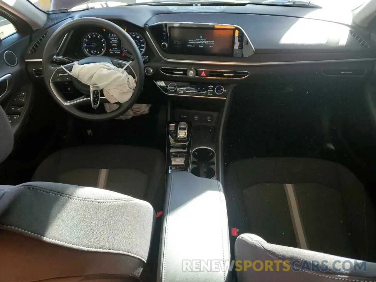8 fotografías del automóvil dañado KMHL64JA6PA305111 HYUNDAI SONATA 2023