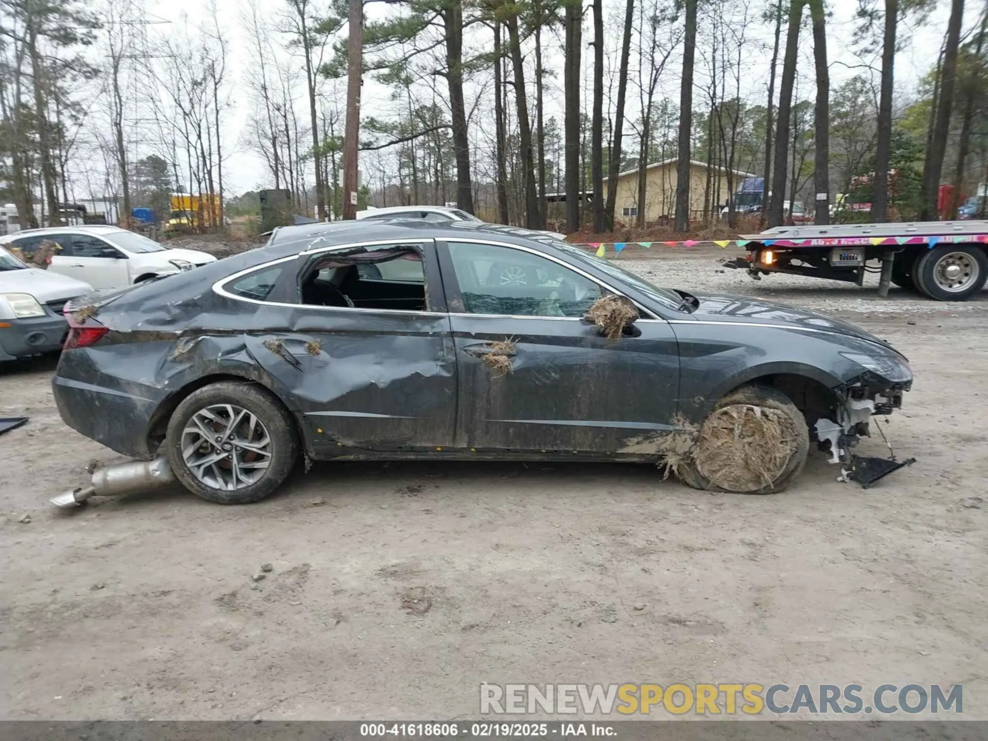 13 fotografías del automóvil dañado KMHL64JA6PA346774 HYUNDAI SONATA 2023