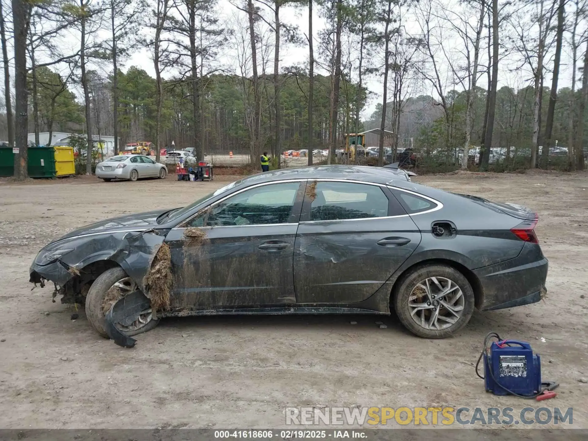 14 fotografías del automóvil dañado KMHL64JA6PA346774 HYUNDAI SONATA 2023