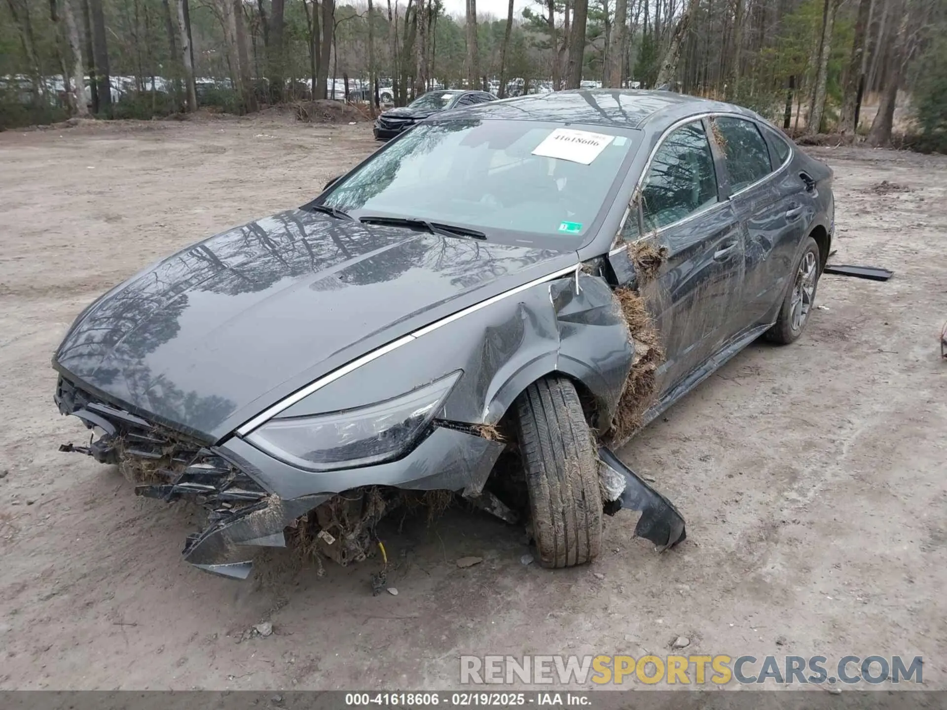 2 fotografías del automóvil dañado KMHL64JA6PA346774 HYUNDAI SONATA 2023