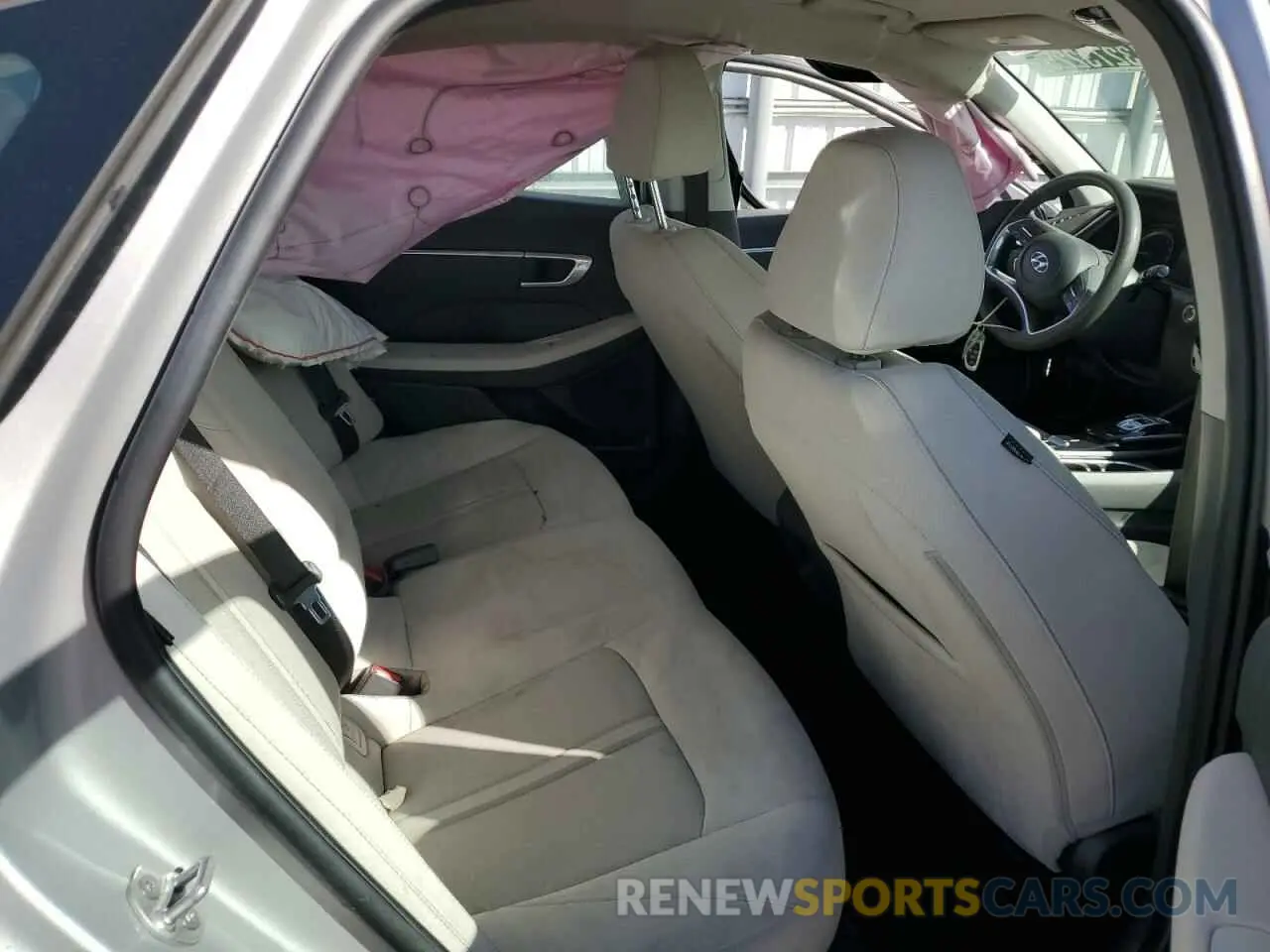 10 fotografías del automóvil dañado KMHL64JA7PA289355 HYUNDAI SONATA 2023