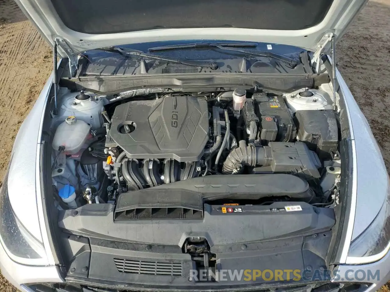 11 fotografías del automóvil dañado KMHL64JA7PA319258 HYUNDAI SONATA 2023