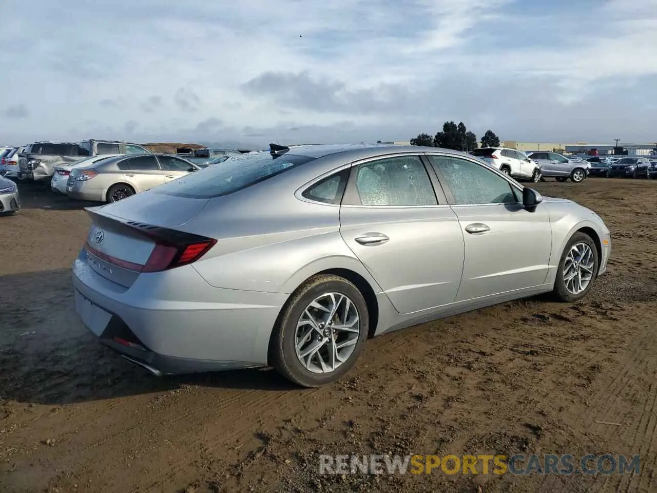 3 fotografías del automóvil dañado KMHL64JA7PA319258 HYUNDAI SONATA 2023