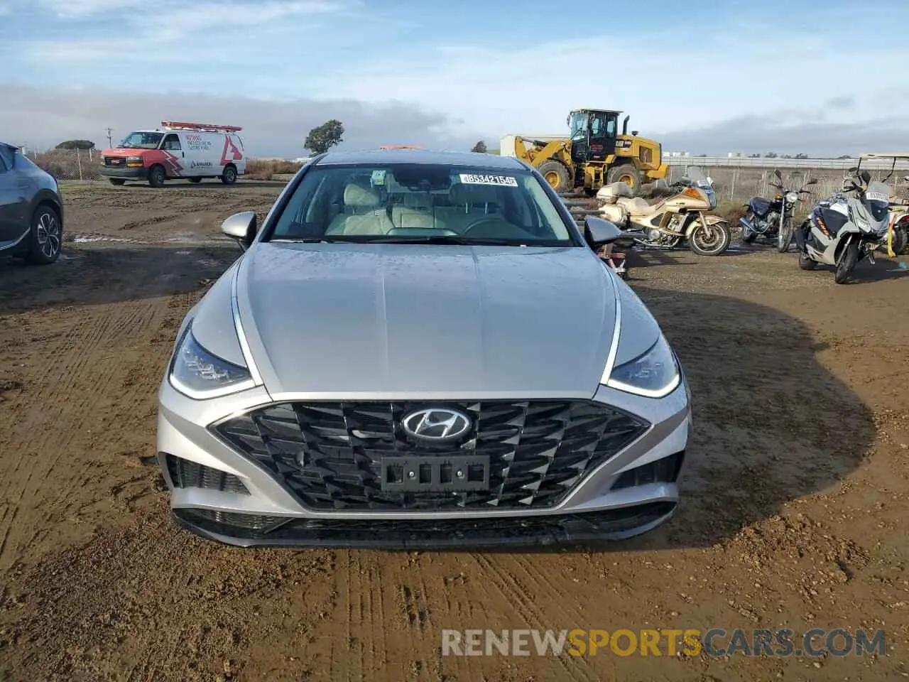 5 fotografías del automóvil dañado KMHL64JA7PA319258 HYUNDAI SONATA 2023