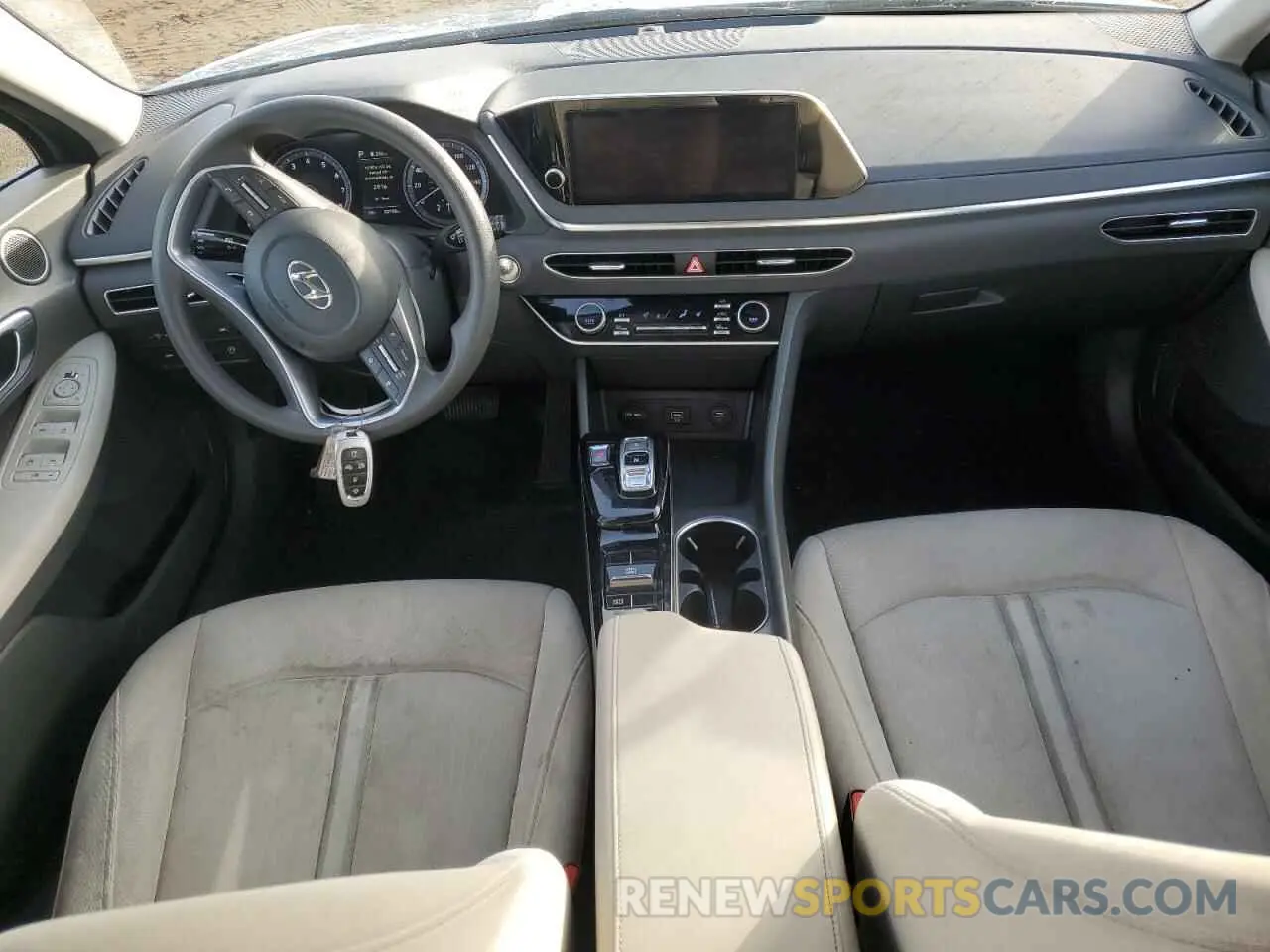 8 fotografías del automóvil dañado KMHL64JA7PA319258 HYUNDAI SONATA 2023