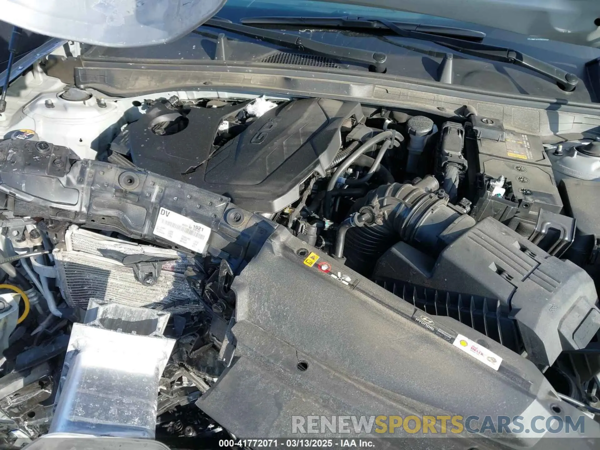 10 fotografías del automóvil dañado KMHL64JA7PA326162 HYUNDAI SONATA 2023