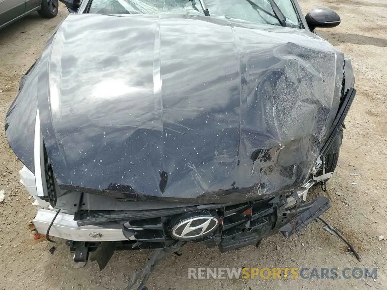 11 fotografías del automóvil dañado KMHL64JA7PA329420 HYUNDAI SONATA 2023