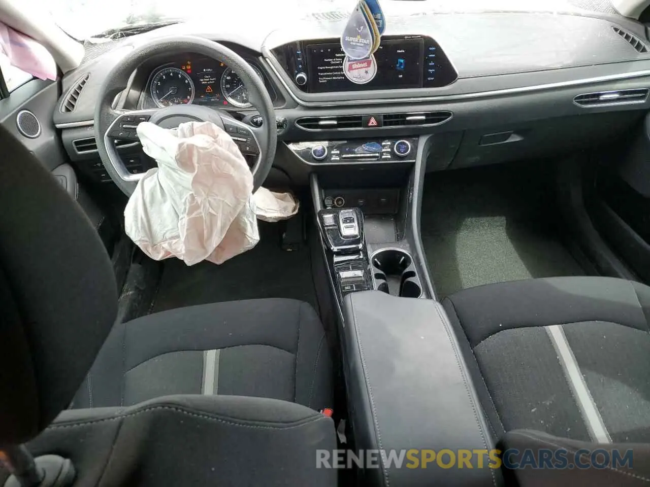 8 fotografías del automóvil dañado KMHL64JA7PA329420 HYUNDAI SONATA 2023