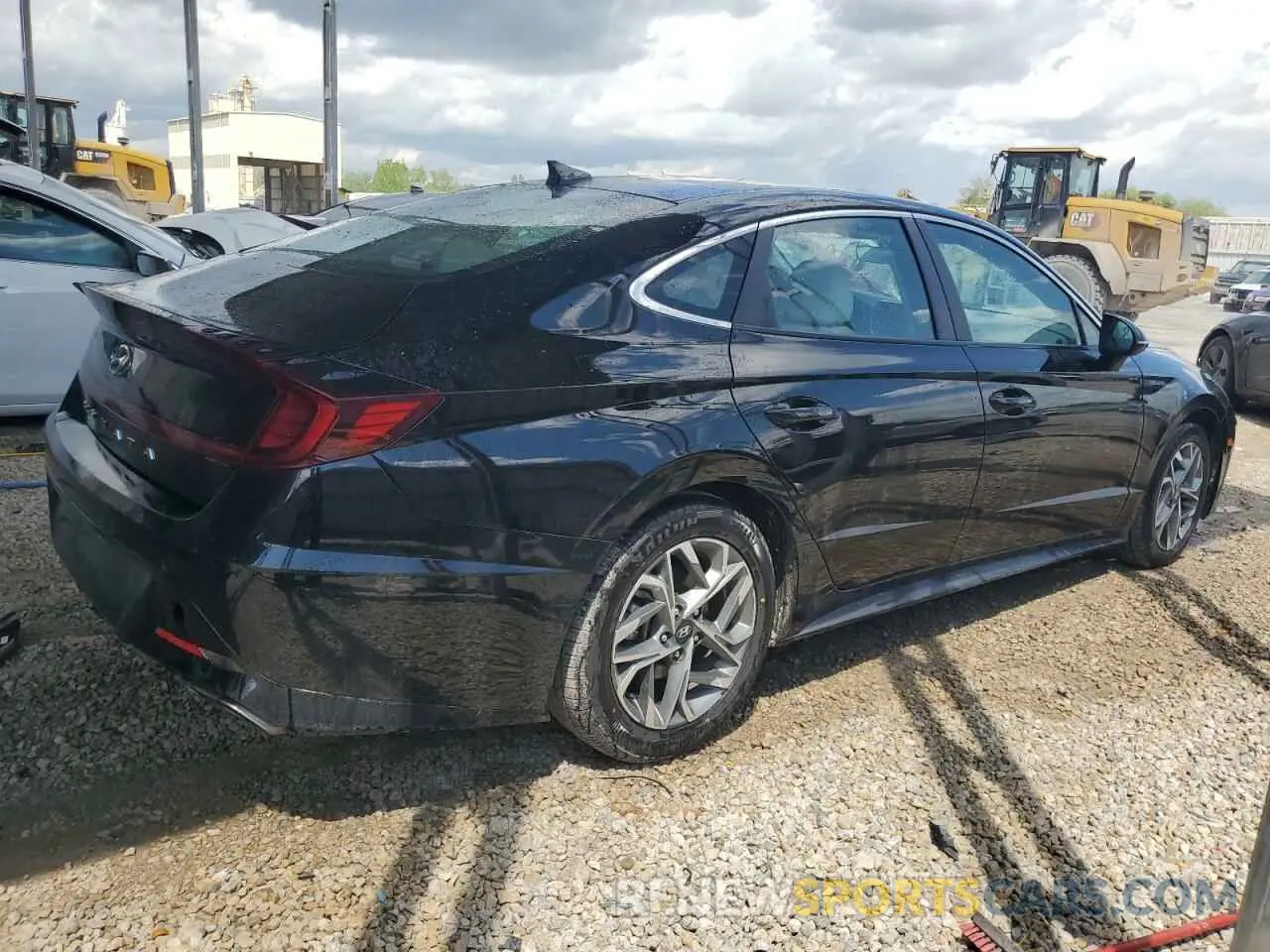 3 fotografías del automóvil dañado KMHL64JA8PA254940 HYUNDAI SONATA 2023
