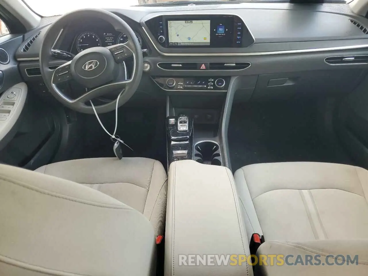 8 fotografías del automóvil dañado KMHL64JA8PA254940 HYUNDAI SONATA 2023