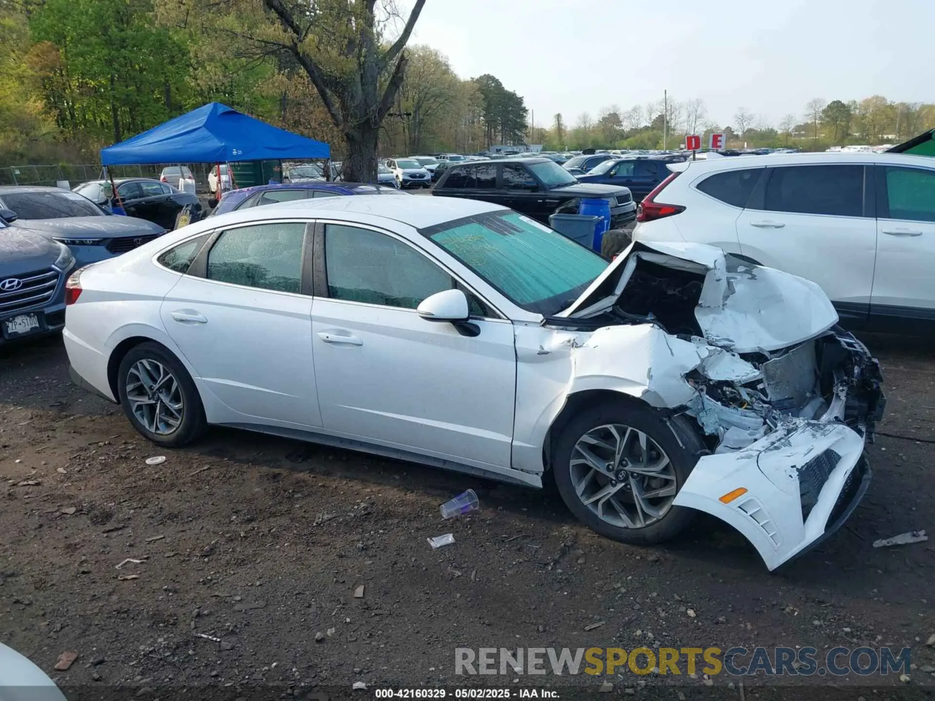 12 fotografías del automóvil dañado KMHL64JA8PA255960 HYUNDAI SONATA 2023