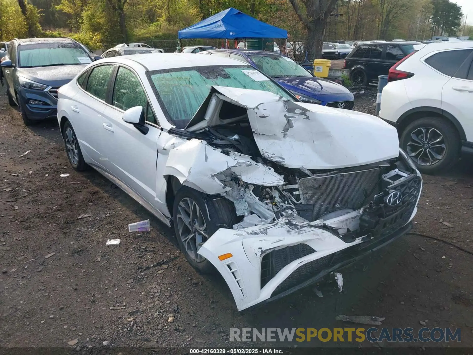 6 fotografías del automóvil dañado KMHL64JA8PA255960 HYUNDAI SONATA 2023