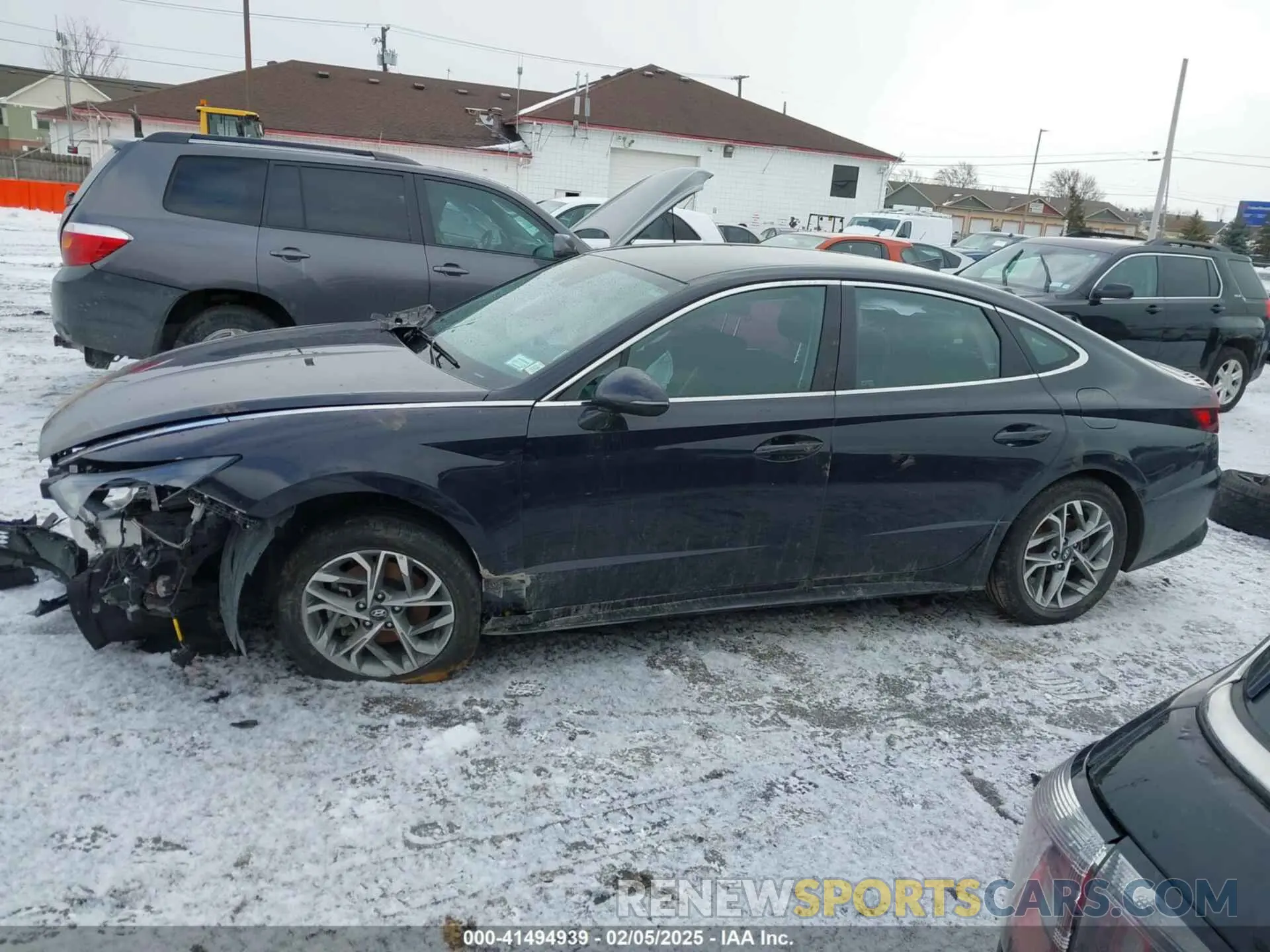 13 fotografías del automóvil dañado KMHL64JA8PA287405 HYUNDAI SONATA 2023