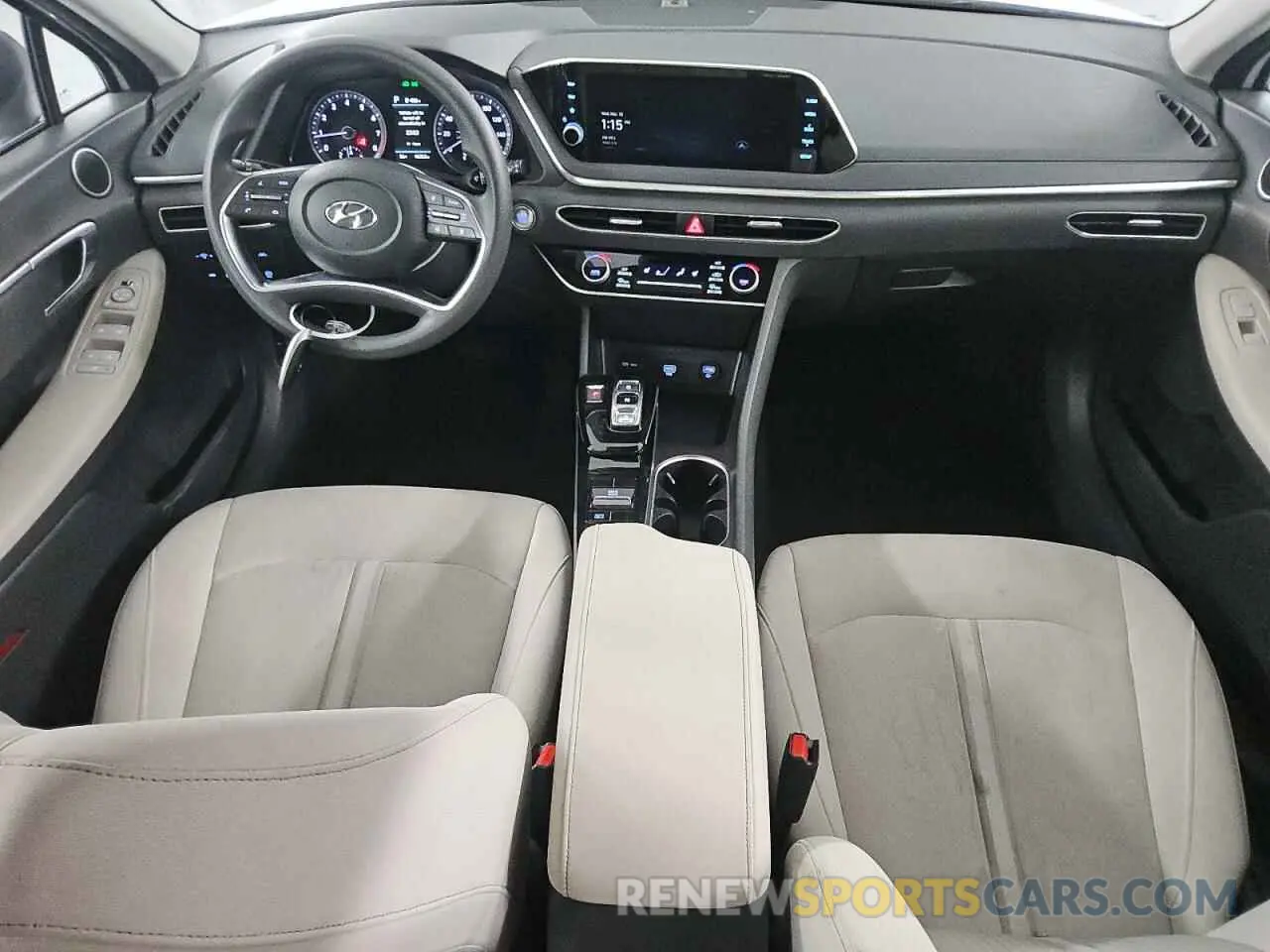 8 fotografías del automóvil dañado KMHL64JA8PA315476 HYUNDAI SONATA 2023