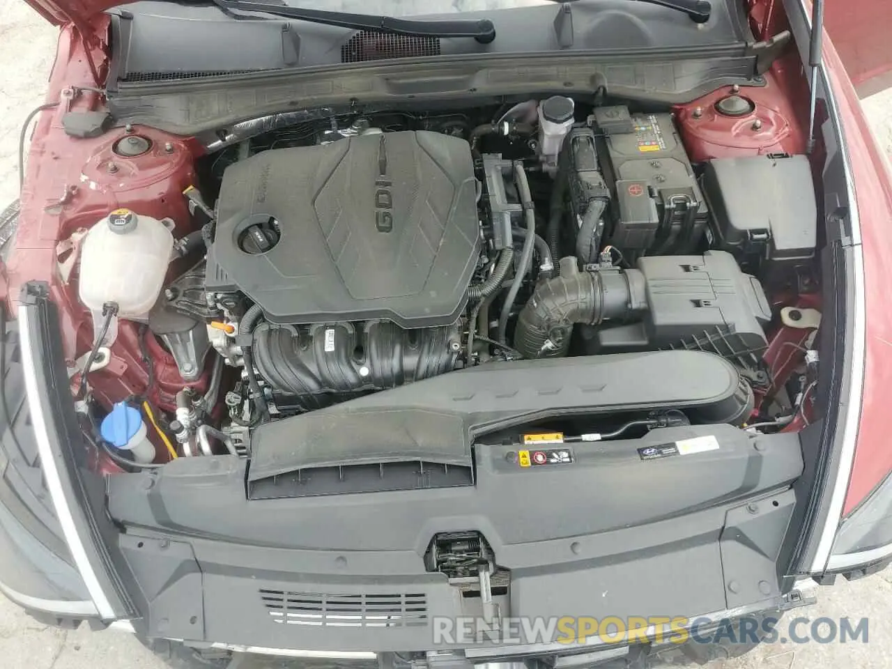 11 fotografías del automóvil dañado KMHL64JA8PA320712 HYUNDAI SONATA 2023