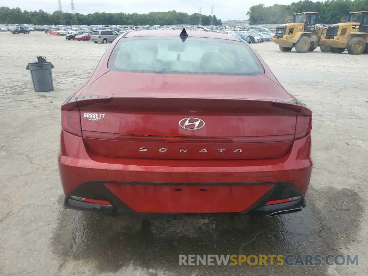 6 fotografías del automóvil dañado KMHL64JA8PA320712 HYUNDAI SONATA 2023