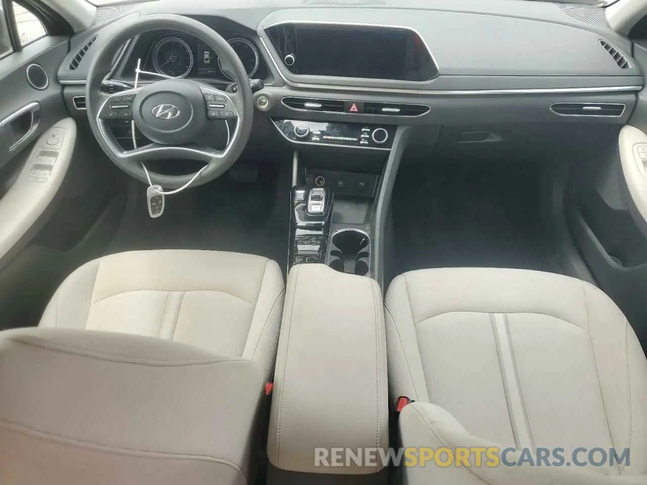8 fotografías del automóvil dañado KMHL64JA8PA320712 HYUNDAI SONATA 2023