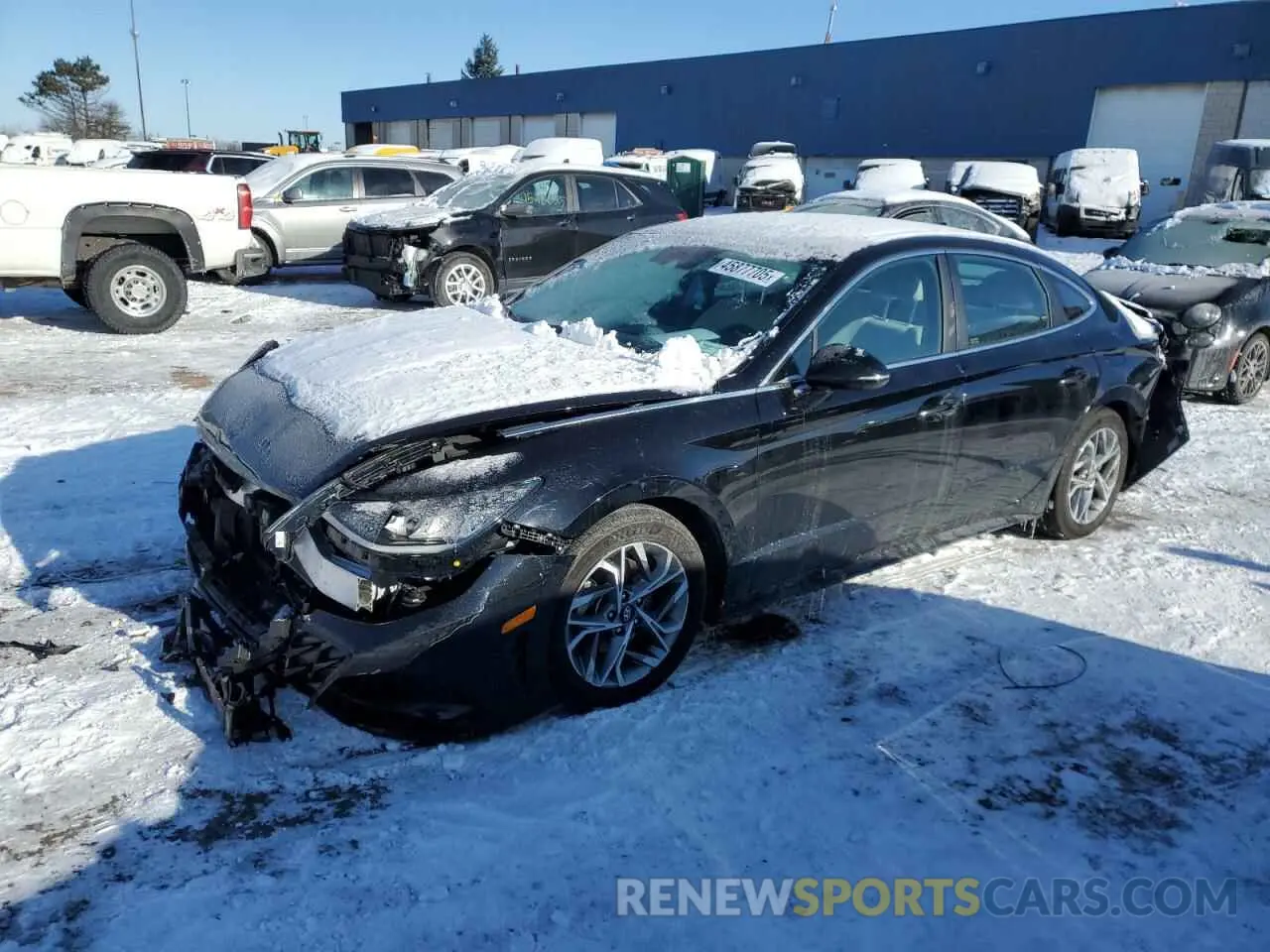 1 fotografías del automóvil dañado KMHL64JA9PA260441 HYUNDAI SONATA 2023