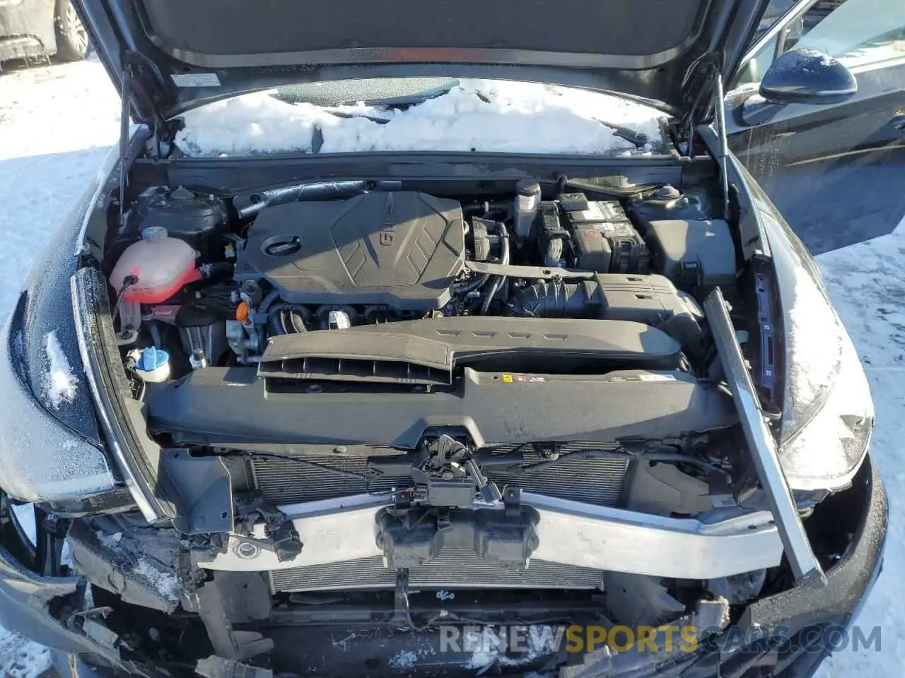 11 fotografías del automóvil dañado KMHL64JA9PA260441 HYUNDAI SONATA 2023