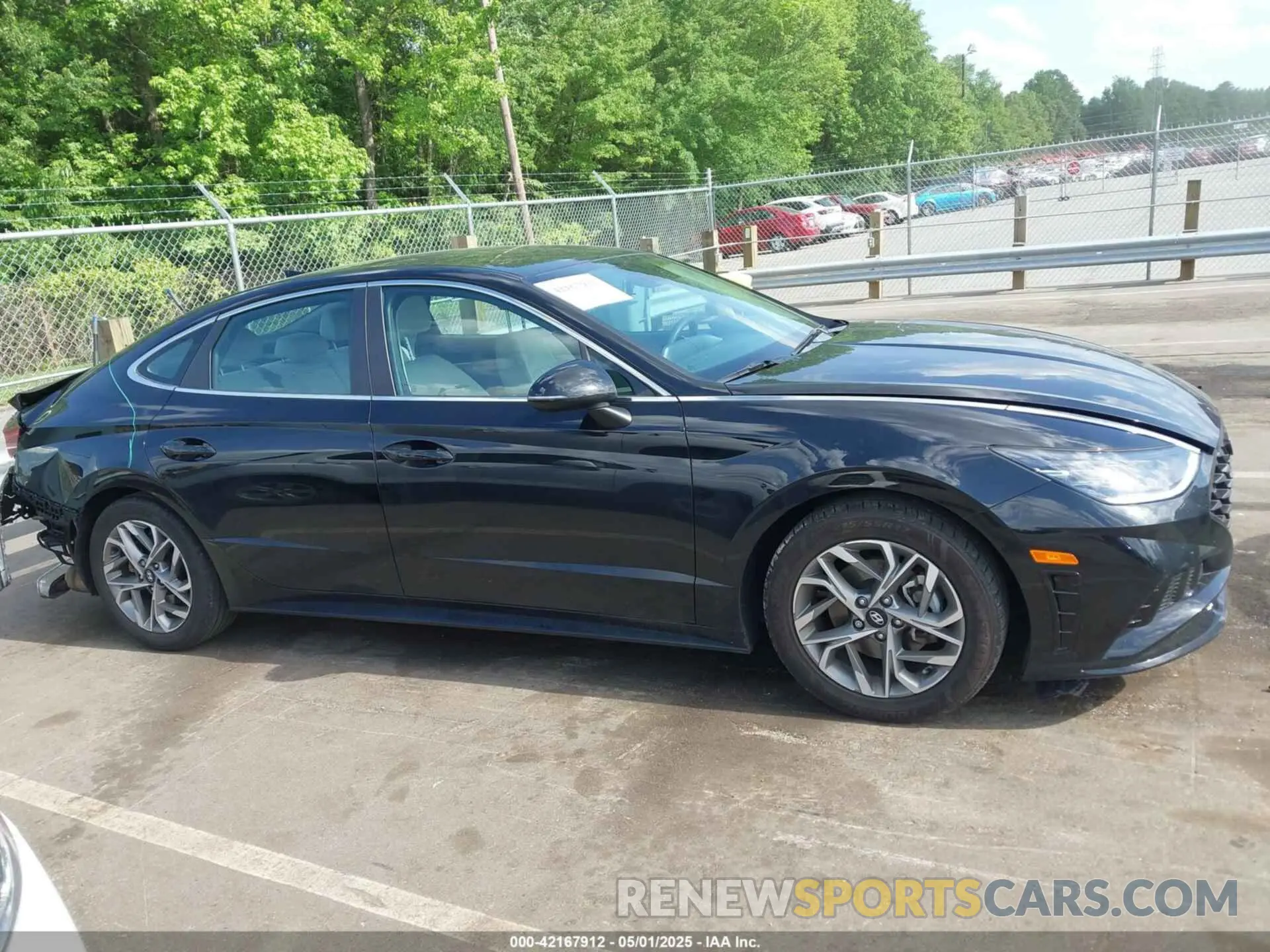13 fotografías del automóvil dañado KMHL64JA9PA314983 HYUNDAI SONATA 2023