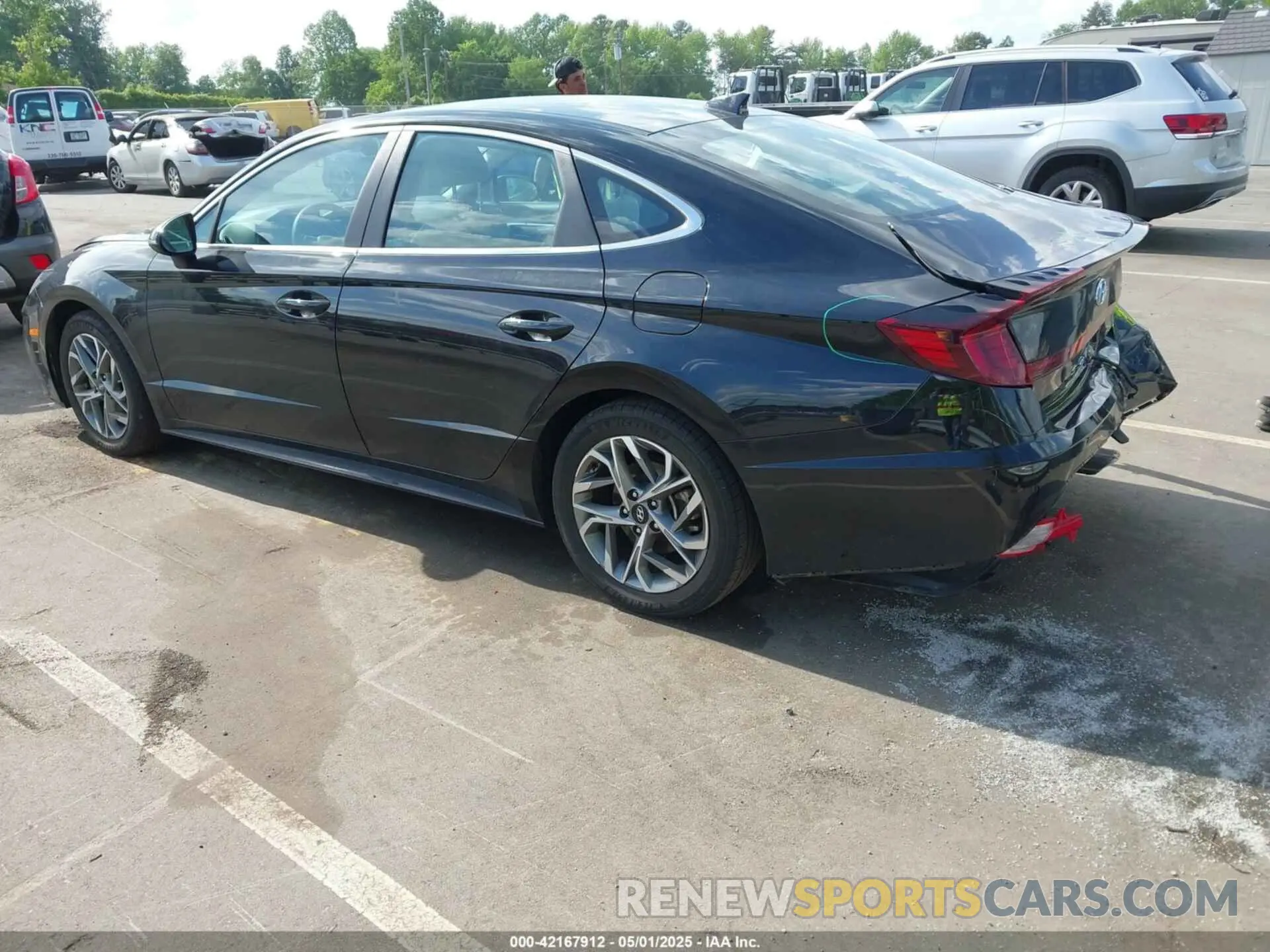 3 fotografías del automóvil dañado KMHL64JA9PA314983 HYUNDAI SONATA 2023