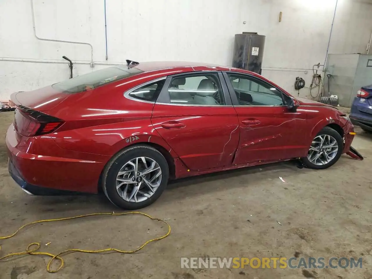 3 fotografías del automóvil dañado KMHL64JA9PA324087 HYUNDAI SONATA 2023