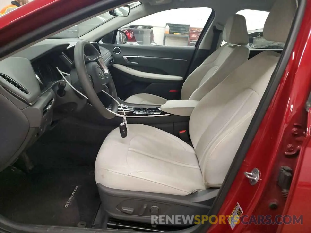 7 fotografías del automóvil dañado KMHL64JA9PA324087 HYUNDAI SONATA 2023