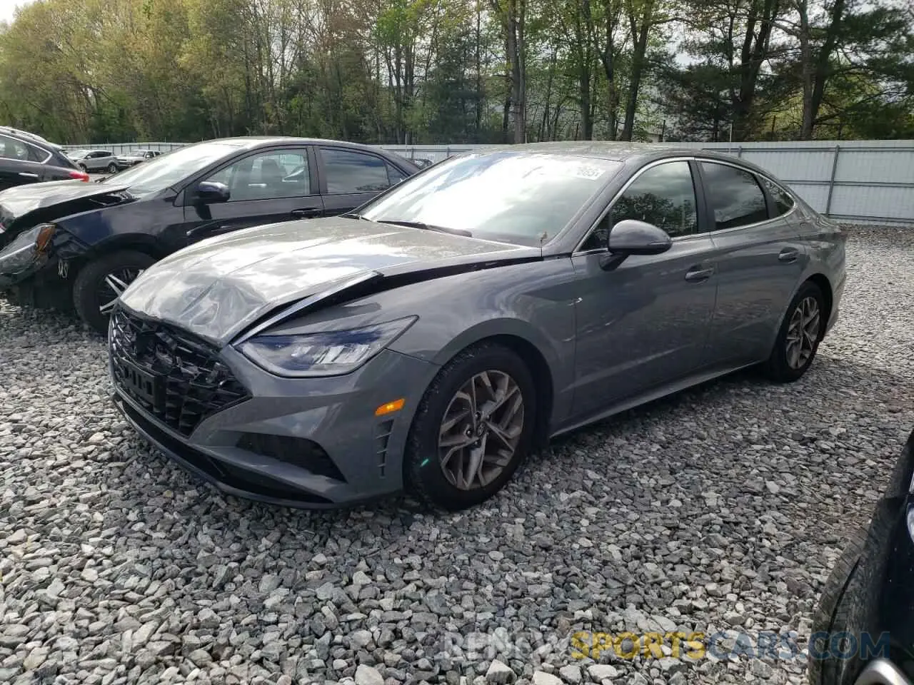 1 fotografías del automóvil dañado KMHL64JAXPA251974 HYUNDAI SONATA 2023