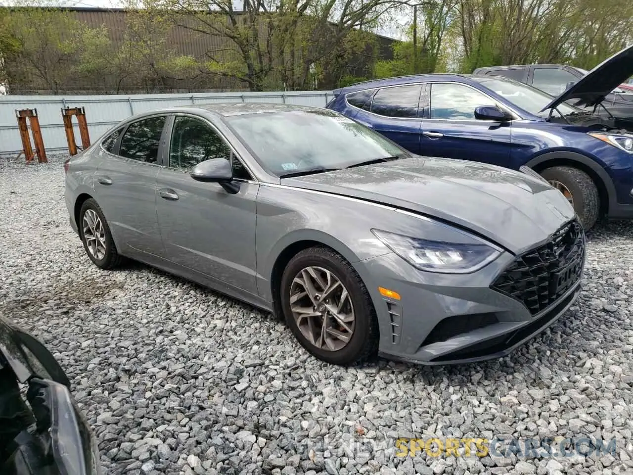 4 fotografías del automóvil dañado KMHL64JAXPA251974 HYUNDAI SONATA 2023