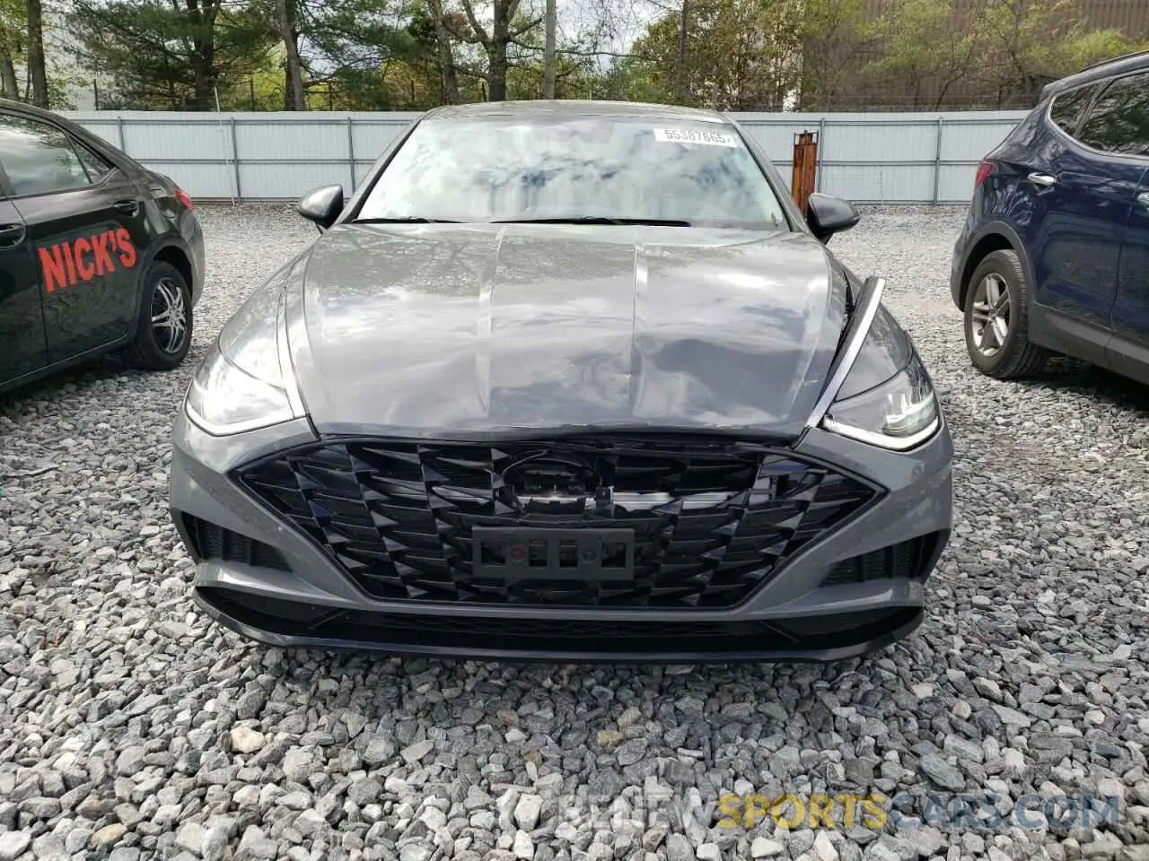 5 fotografías del automóvil dañado KMHL64JAXPA251974 HYUNDAI SONATA 2023