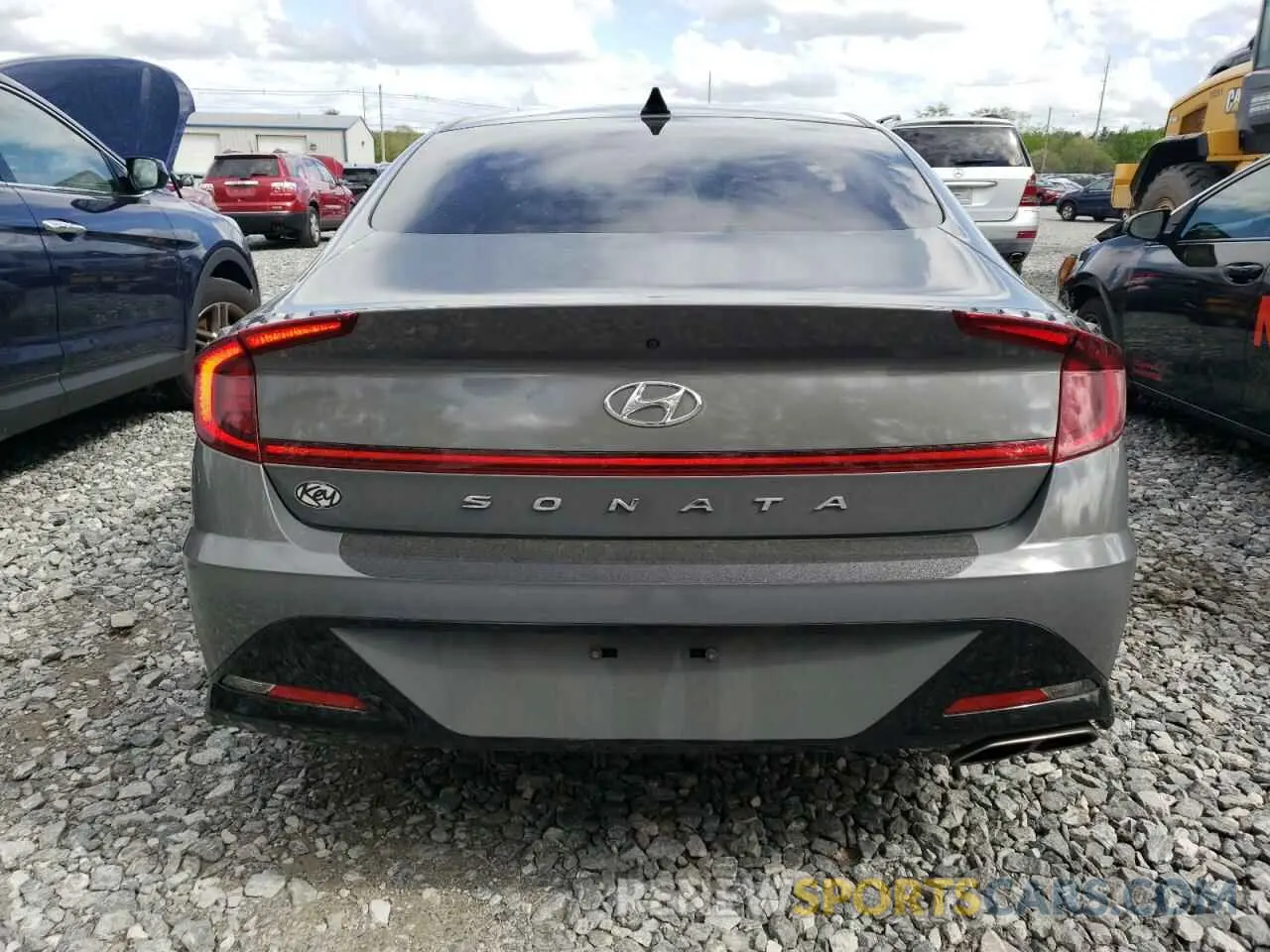 6 fotografías del automóvil dañado KMHL64JAXPA251974 HYUNDAI SONATA 2023