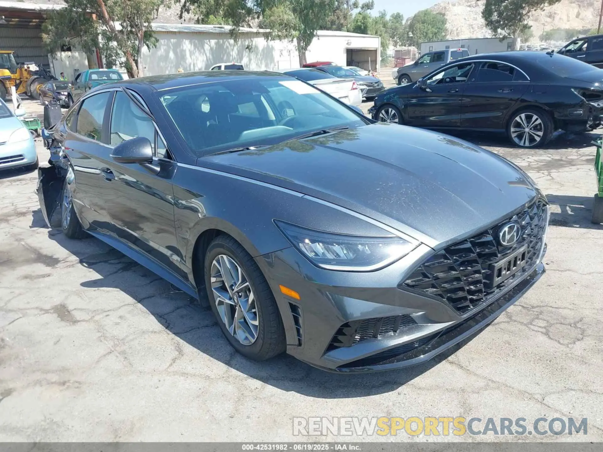 1 fotografías del automóvil dañado KMHL64JAXPA262957 HYUNDAI SONATA 2023