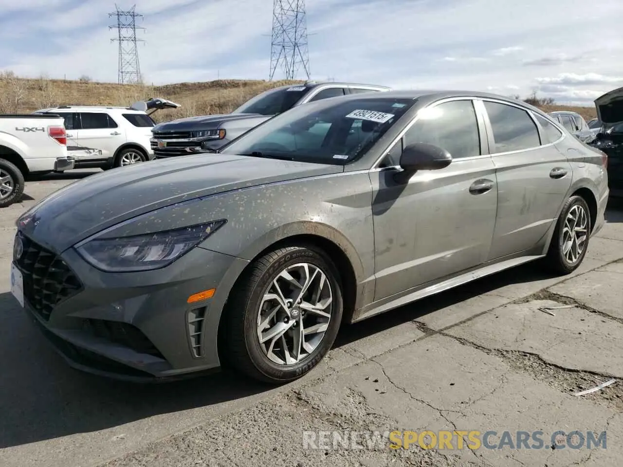 1 fotografías del automóvil dañado KMHL64JAXPA268404 HYUNDAI SONATA 2023