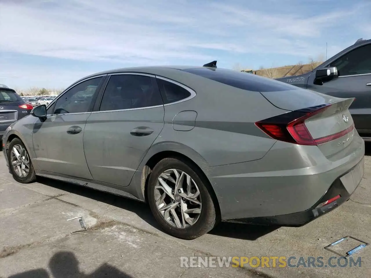2 fotografías del automóvil dañado KMHL64JAXPA268404 HYUNDAI SONATA 2023