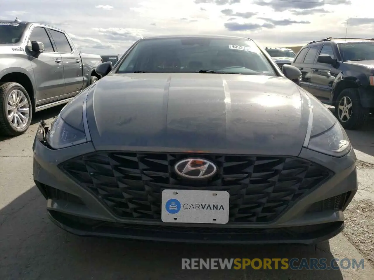 5 fotografías del automóvil dañado KMHL64JAXPA268404 HYUNDAI SONATA 2023