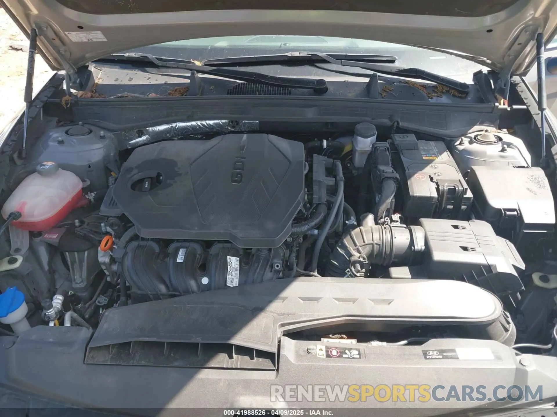 10 fotografías del automóvil dañado KMHL64JAXPA288278 HYUNDAI SONATA 2023