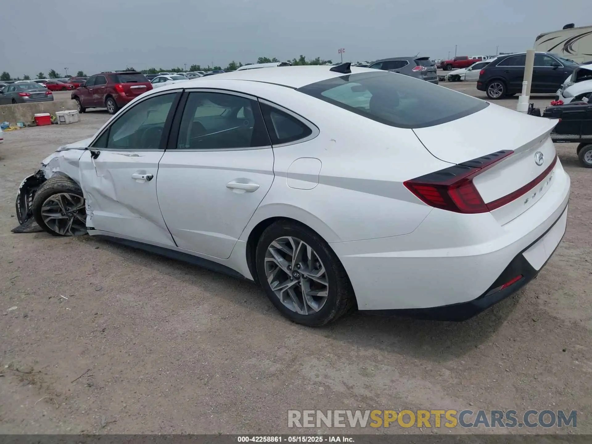 3 fotografías del automóvil dañado KMHL64JAXPA309954 HYUNDAI SONATA 2023