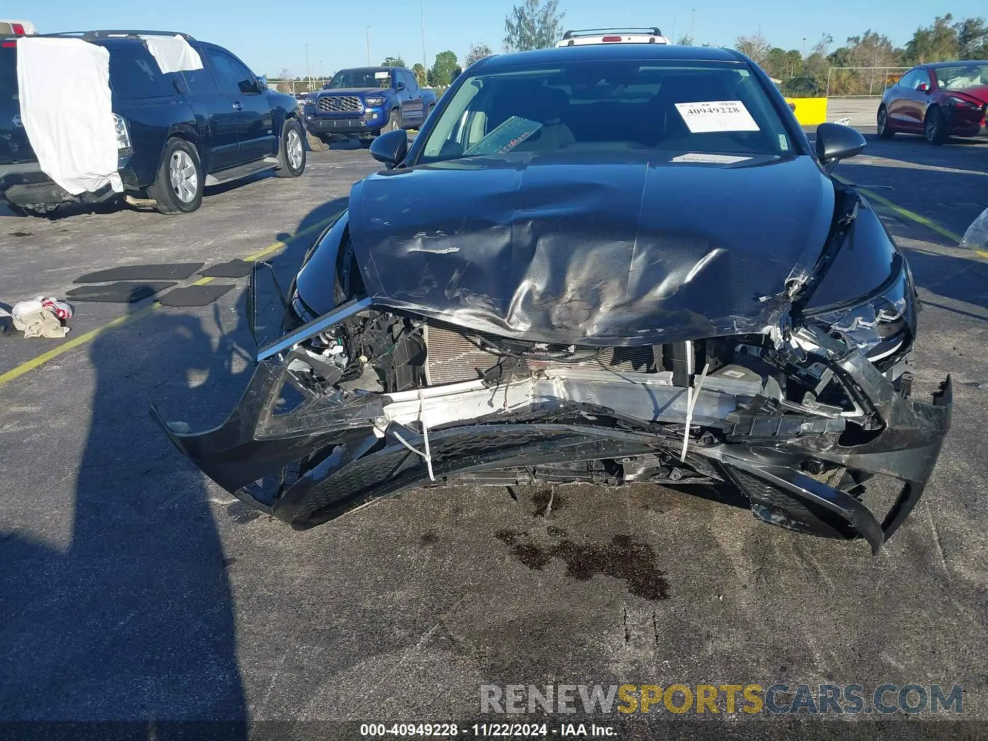 6 fotografías del automóvil dañado KMHL64JAXPA325734 HYUNDAI SONATA 2023