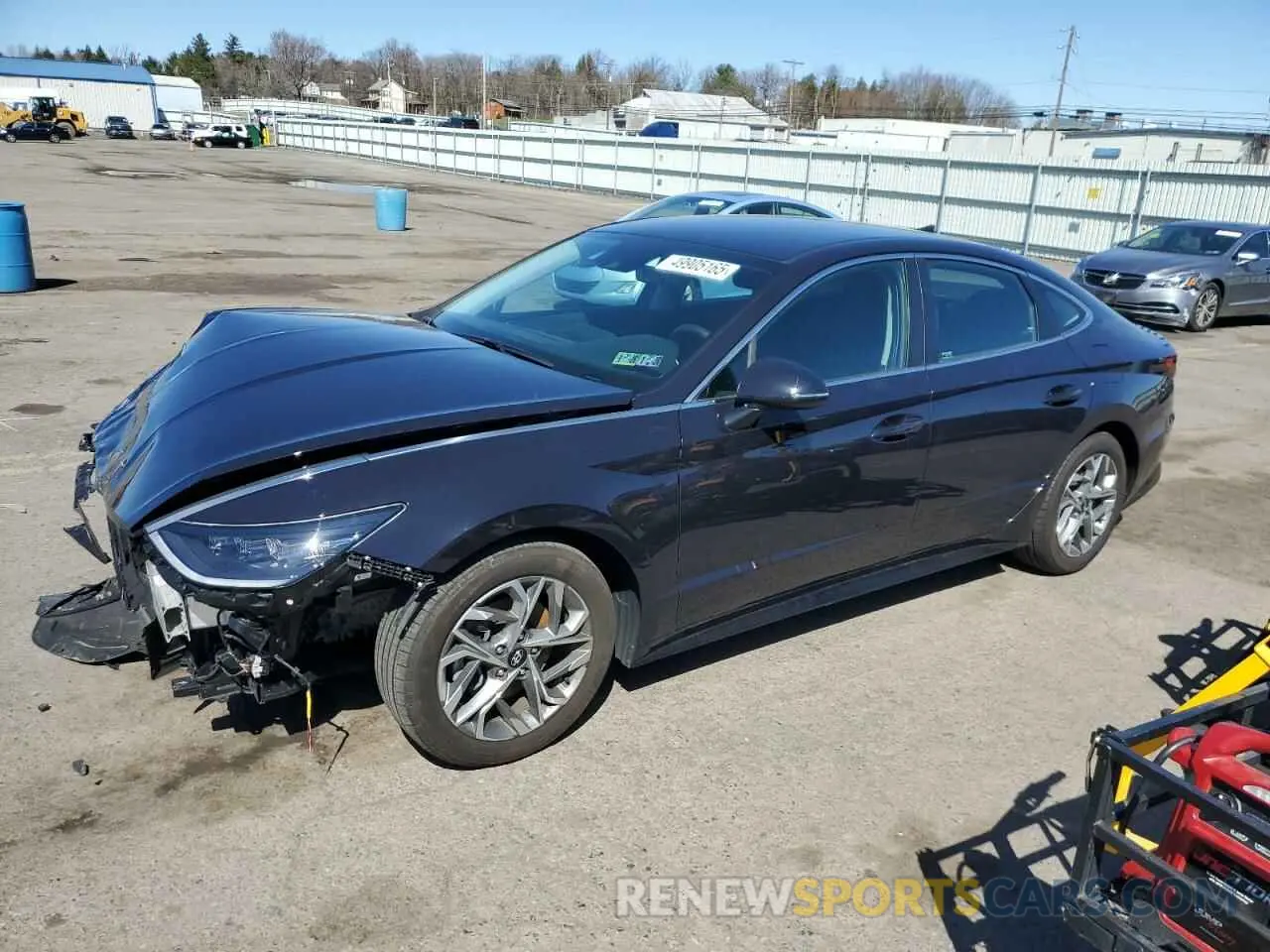 1 fotografías del automóvil dañado KMHL64JAXPA325815 HYUNDAI SONATA 2023