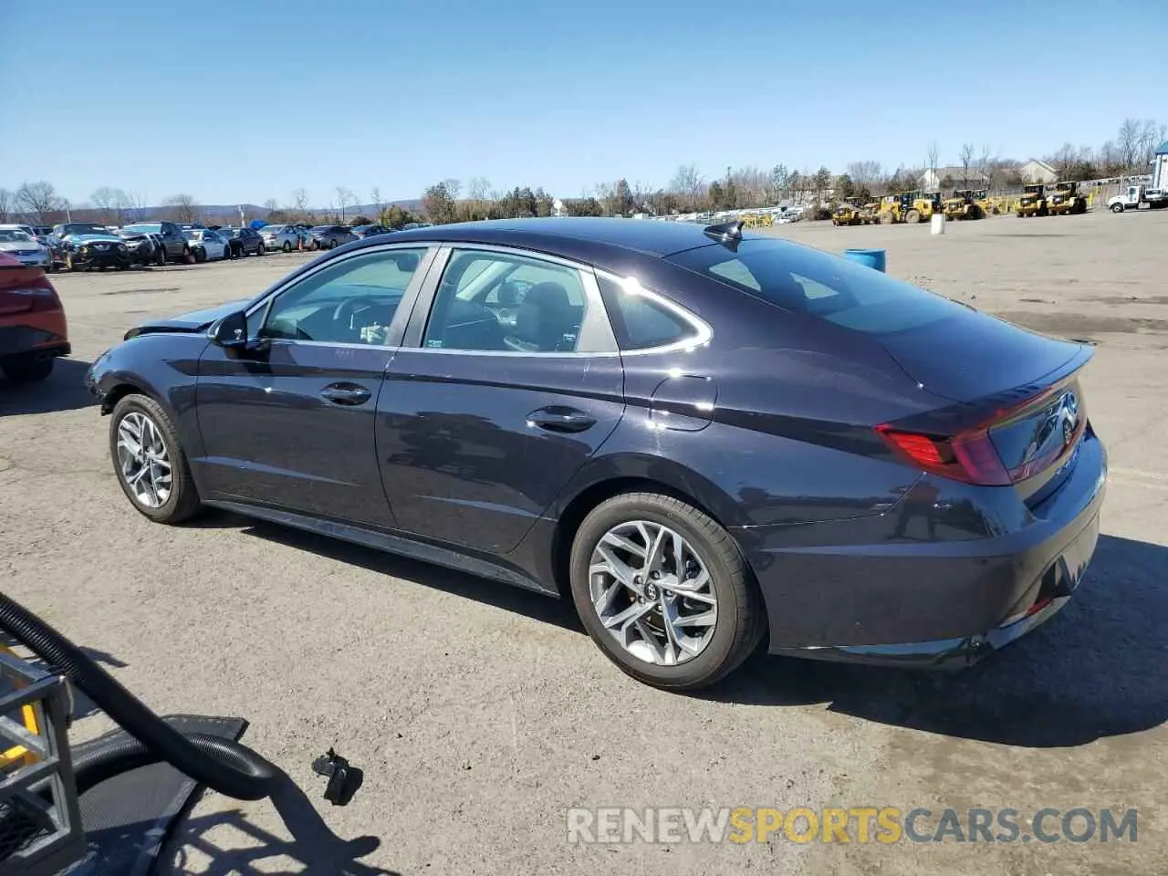 2 fotografías del automóvil dañado KMHL64JAXPA325815 HYUNDAI SONATA 2023