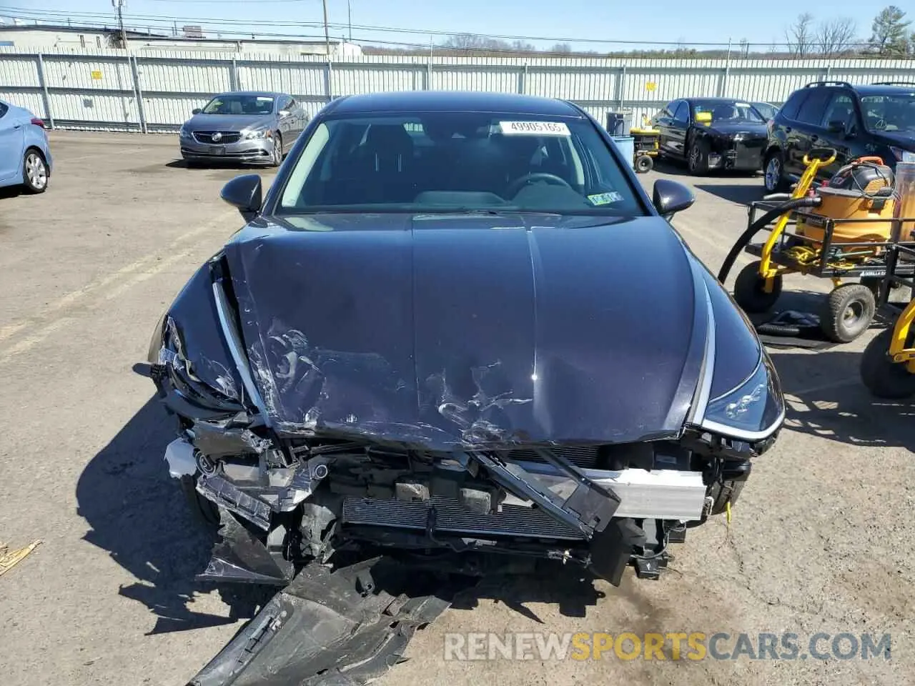 5 fotografías del automóvil dañado KMHL64JAXPA325815 HYUNDAI SONATA 2023