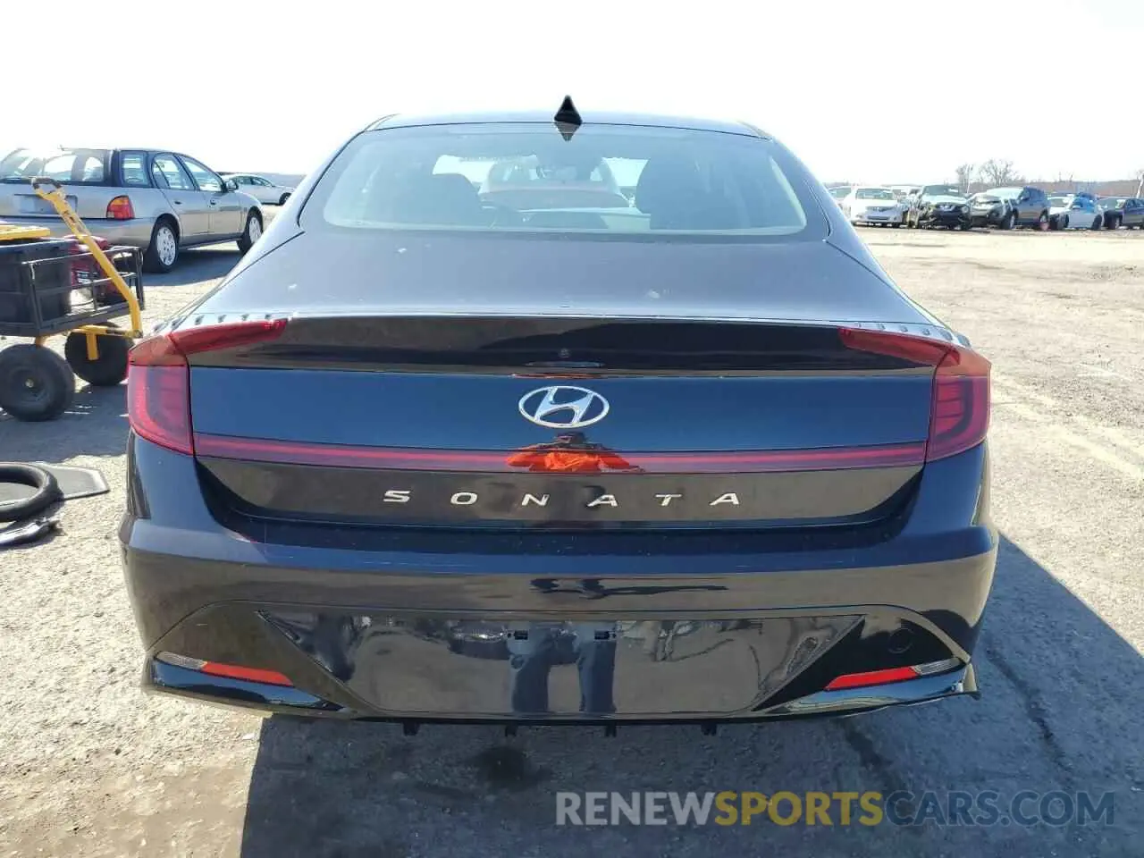 6 fotografías del automóvil dañado KMHL64JAXPA325815 HYUNDAI SONATA 2023