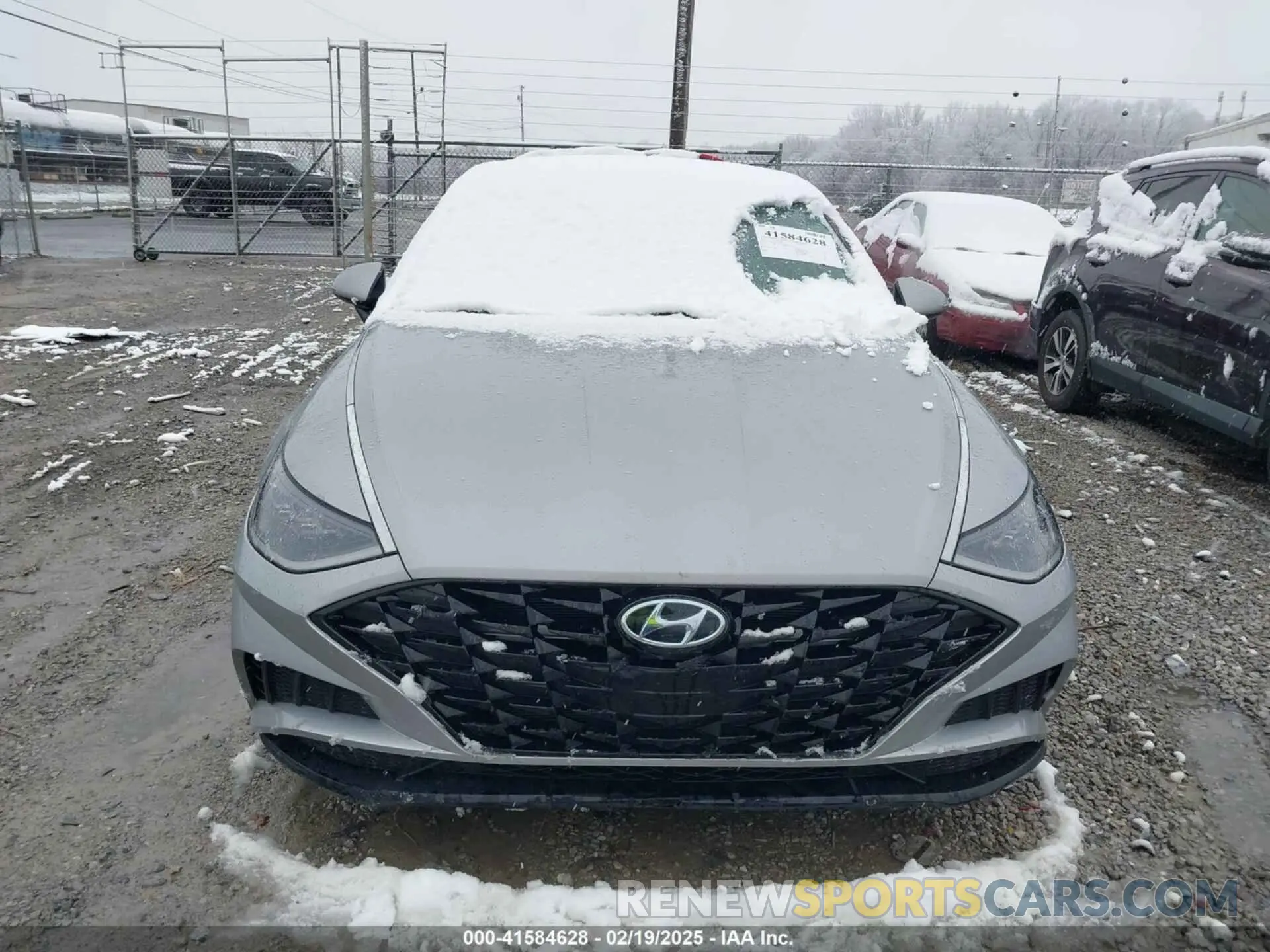 11 fotografías del automóvil dañado KMHL64JAXPA332232 HYUNDAI SONATA 2023