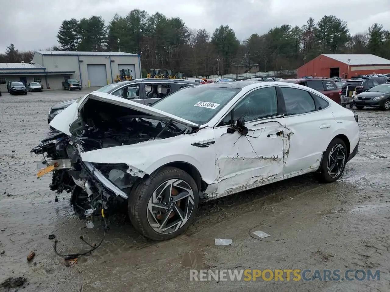 1 fotografías del automóvil dañado KMHL14JA0RA407134 HYUNDAI SONATA 2024