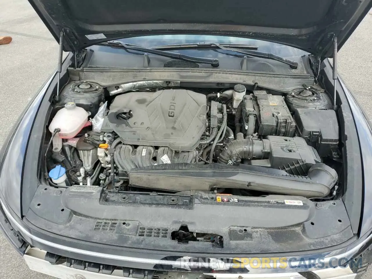 11 fotografías del automóvil dañado KMHL14JA1RA350345 HYUNDAI SONATA 2024