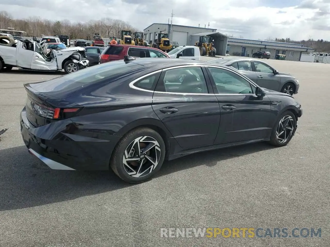 3 fotografías del automóvil dañado KMHL14JA1RA350345 HYUNDAI SONATA 2024
