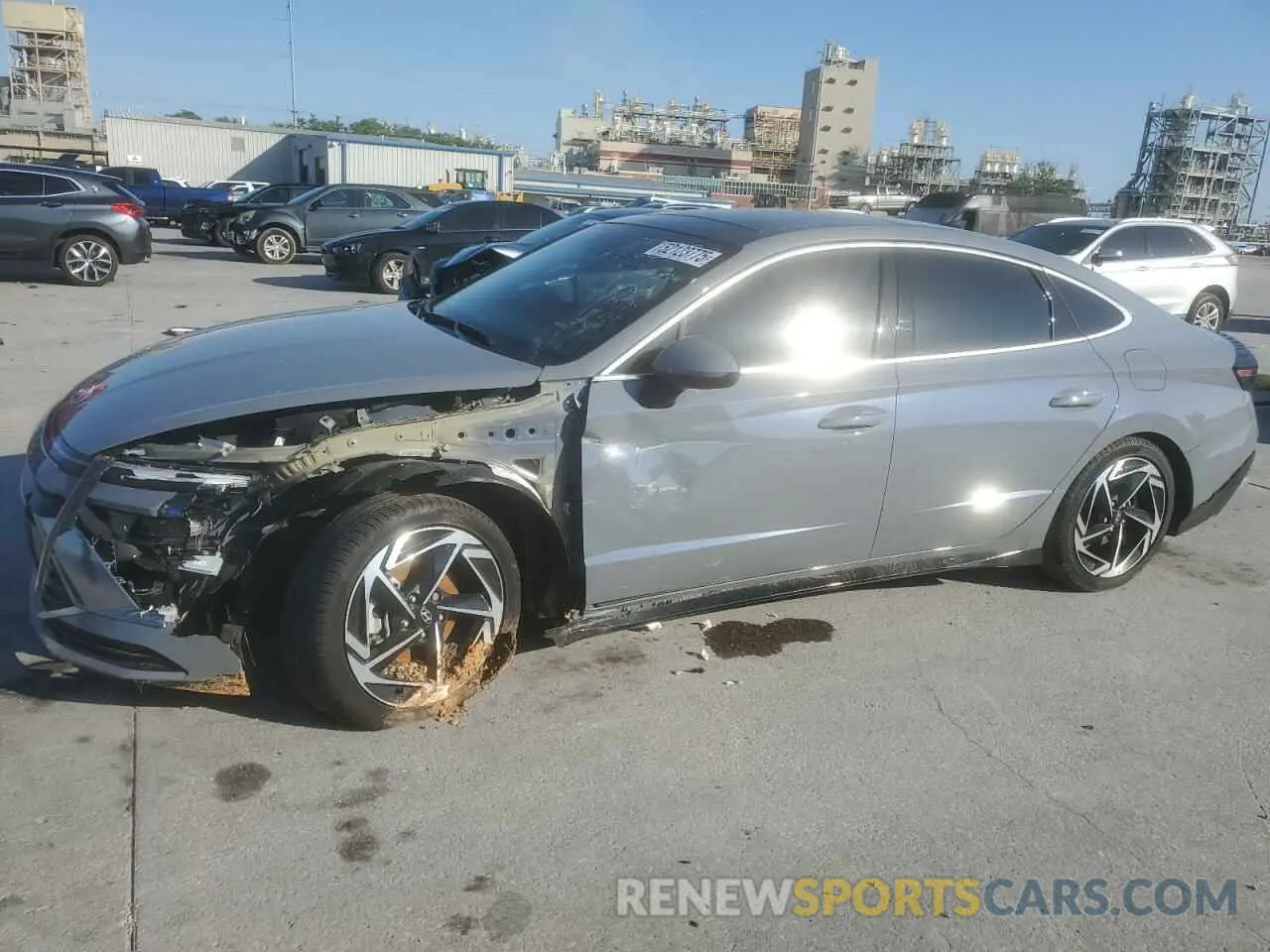 1 fotografías del automóvil dañado KMHL14JA1RA383443 HYUNDAI SONATA 2024